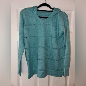 Women's Teal Knit Sweater